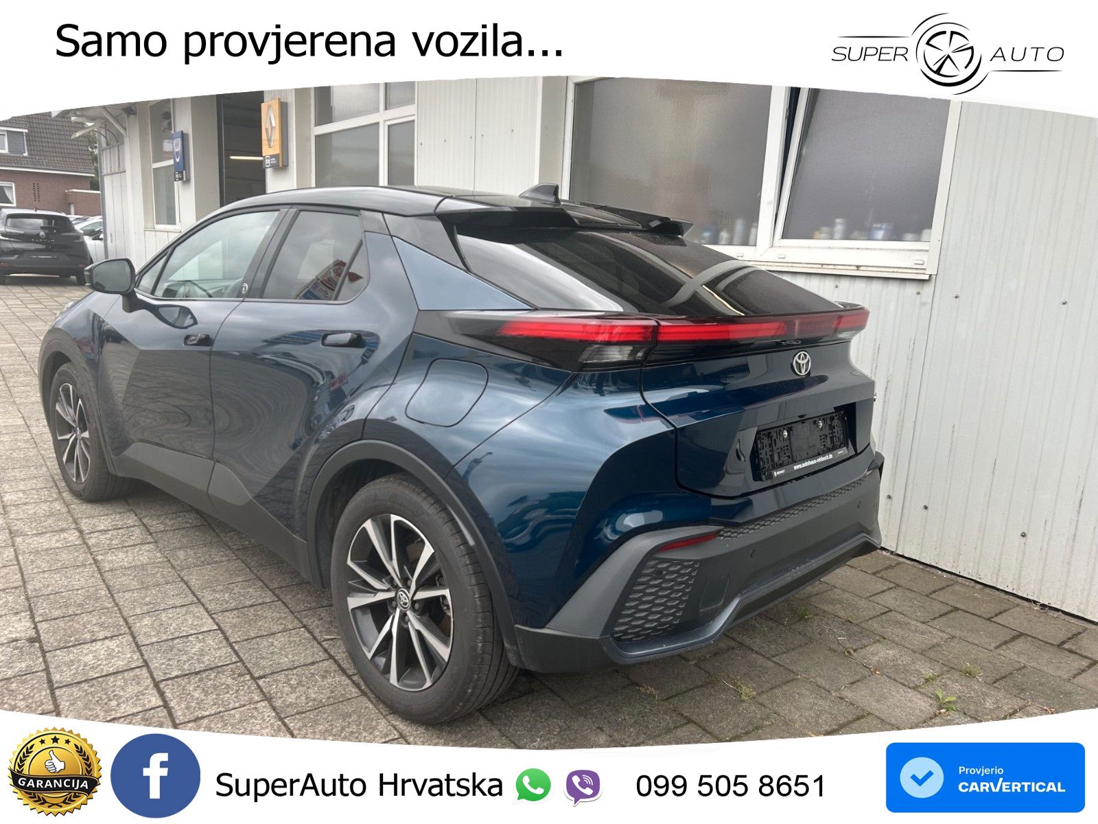 Toyota C-HR 2.0 (198 KS) Hybrid e-CVT Team Deutschland LED+GR SJED+ACC