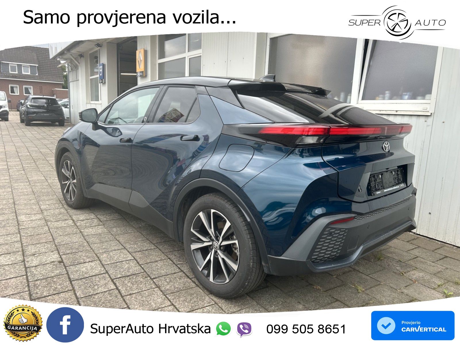 Toyota C-HR 2.0 (198 KS) Hybrid e-CVT Team Deutschland LED+GR SJED+ACC