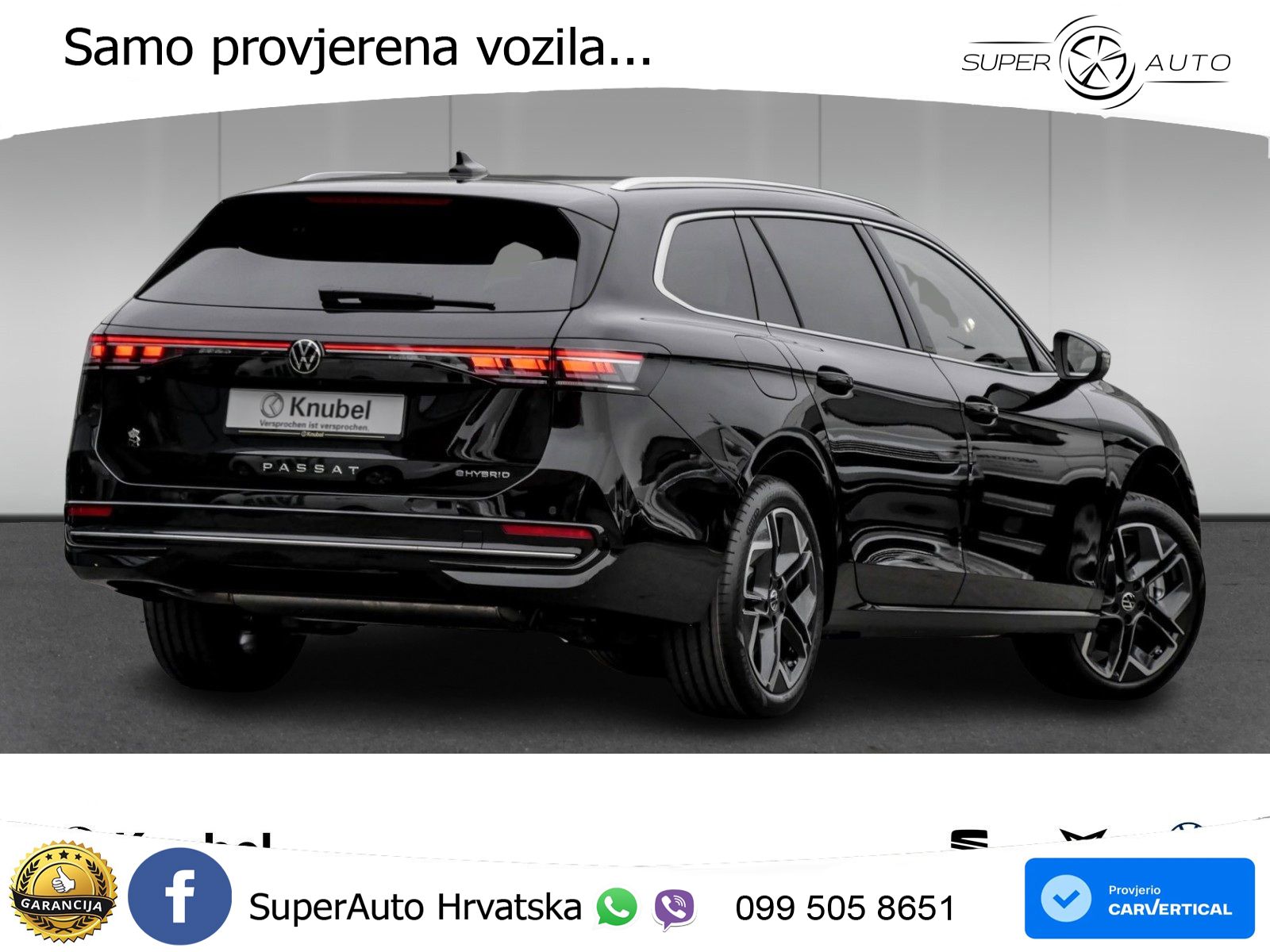 Volkswagen Passat Variant 1.5 TSI (272 KS) eHybrid DSG Elegance MATRIX+GR SJED+KAM