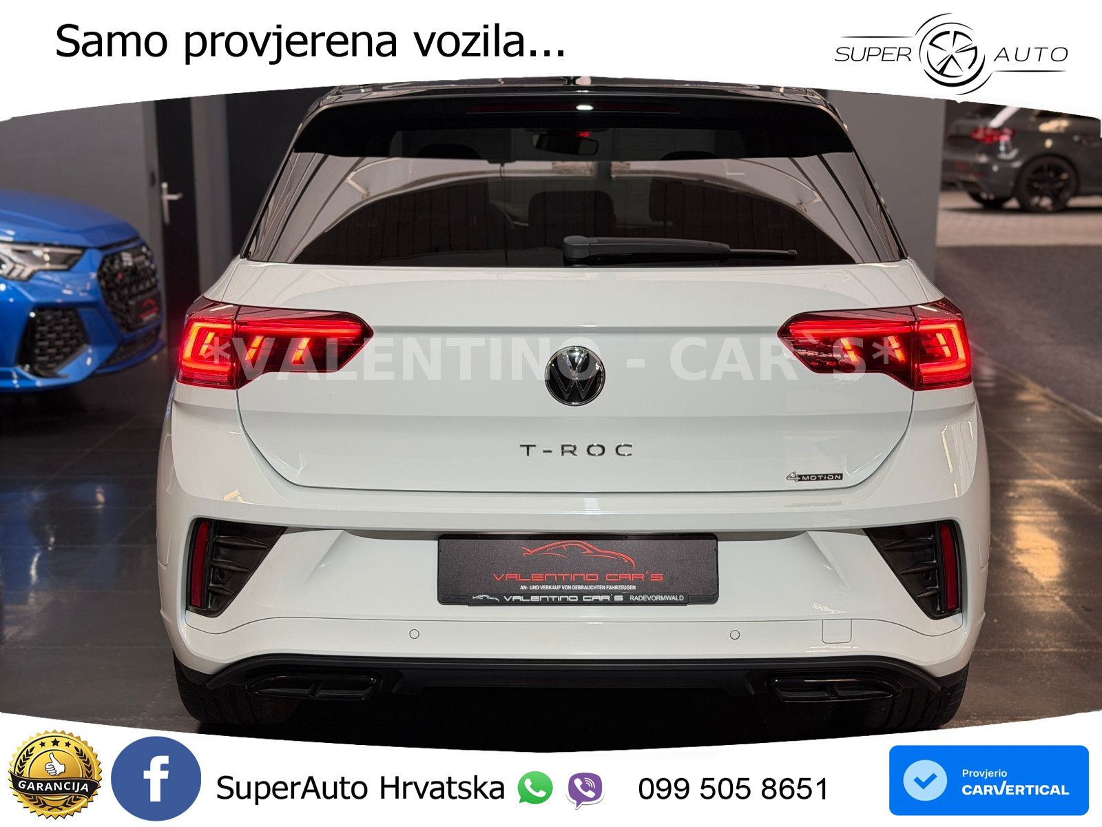 Volkswagen T-Roc I 2.0 TSI (190 KS) 4M DSG LED+GR SJED+ACC
