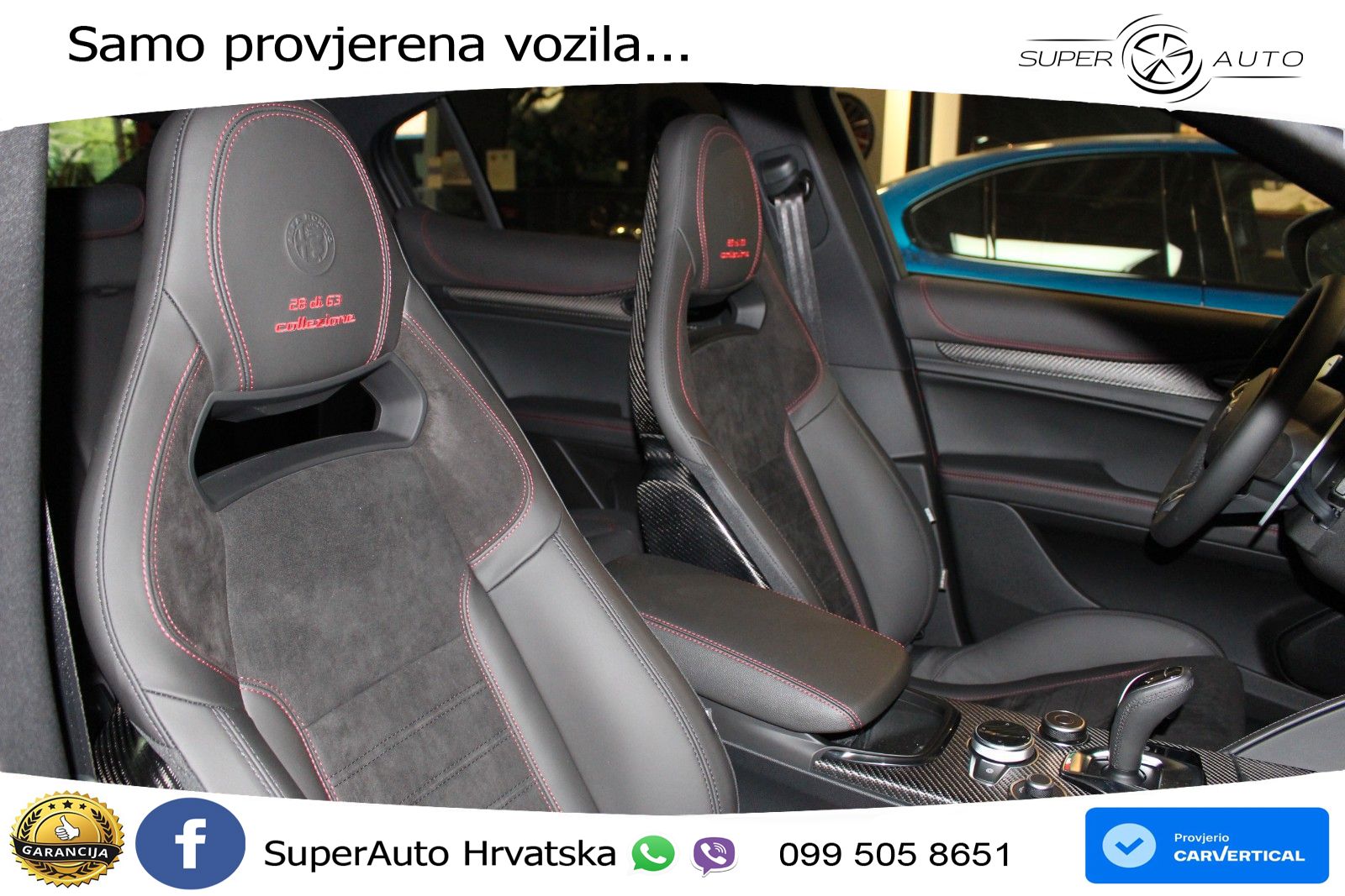 Alfa Romeo Stelvio Quadrifoglio 2.9 V6 Bi-Turbo (520 KS) Q4 Automatic LED+GR SJED+ACC