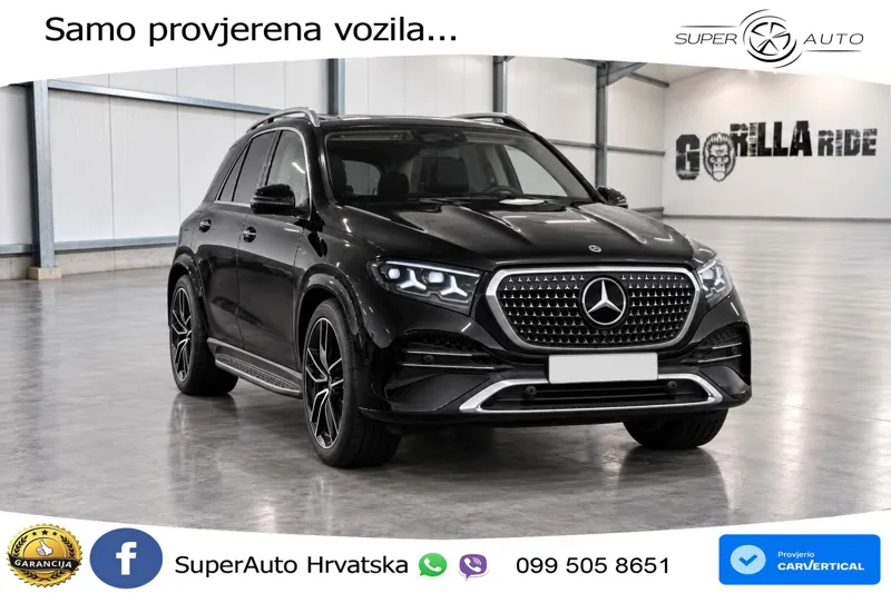 Mercedes GLE 450d (367 KS) EQ Boost 4MATIC 9G-TRONIC ACC+HEAD+GR SJED+360+PANO