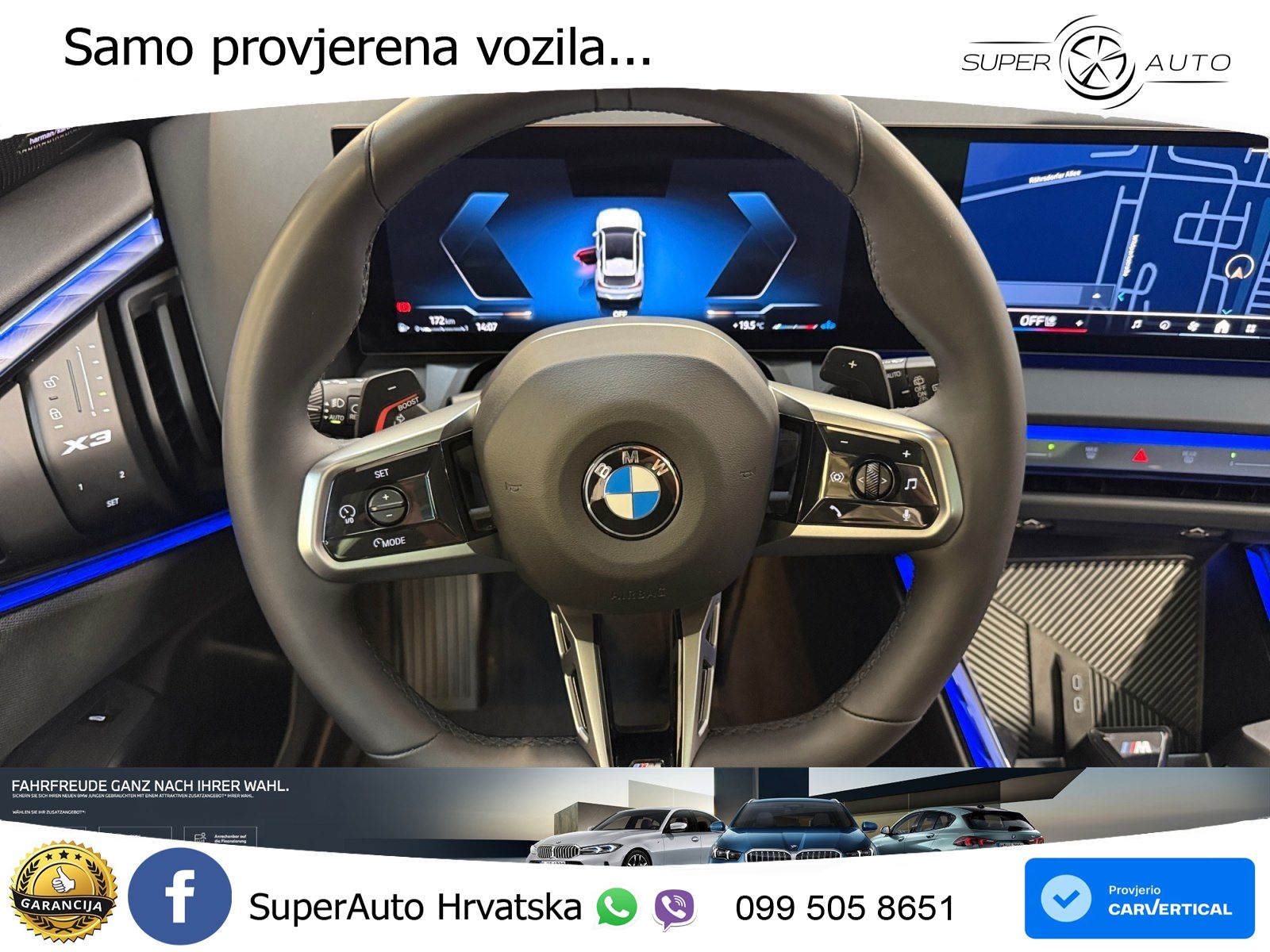 BMW X3 20d xDrive Steptronic M Sport LED+GR SJED+ACC