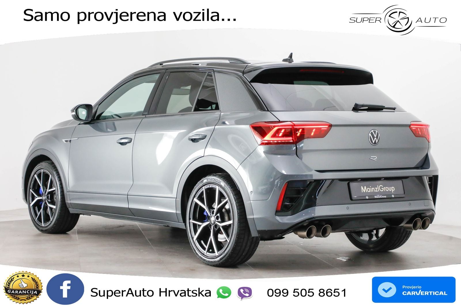 Volkswagen T-Roc I R 2.0 TSI (300 KS) OPF 4M DSG LED+GR SJED+ACC