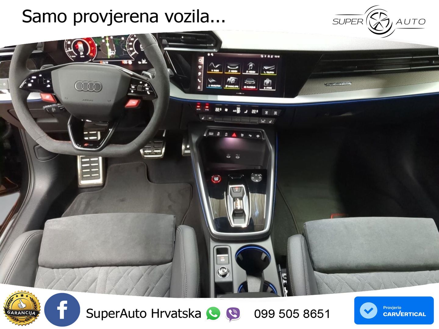 Audi RS3 Sedan 2.5 TFSI (400 KS) quattro S tronic