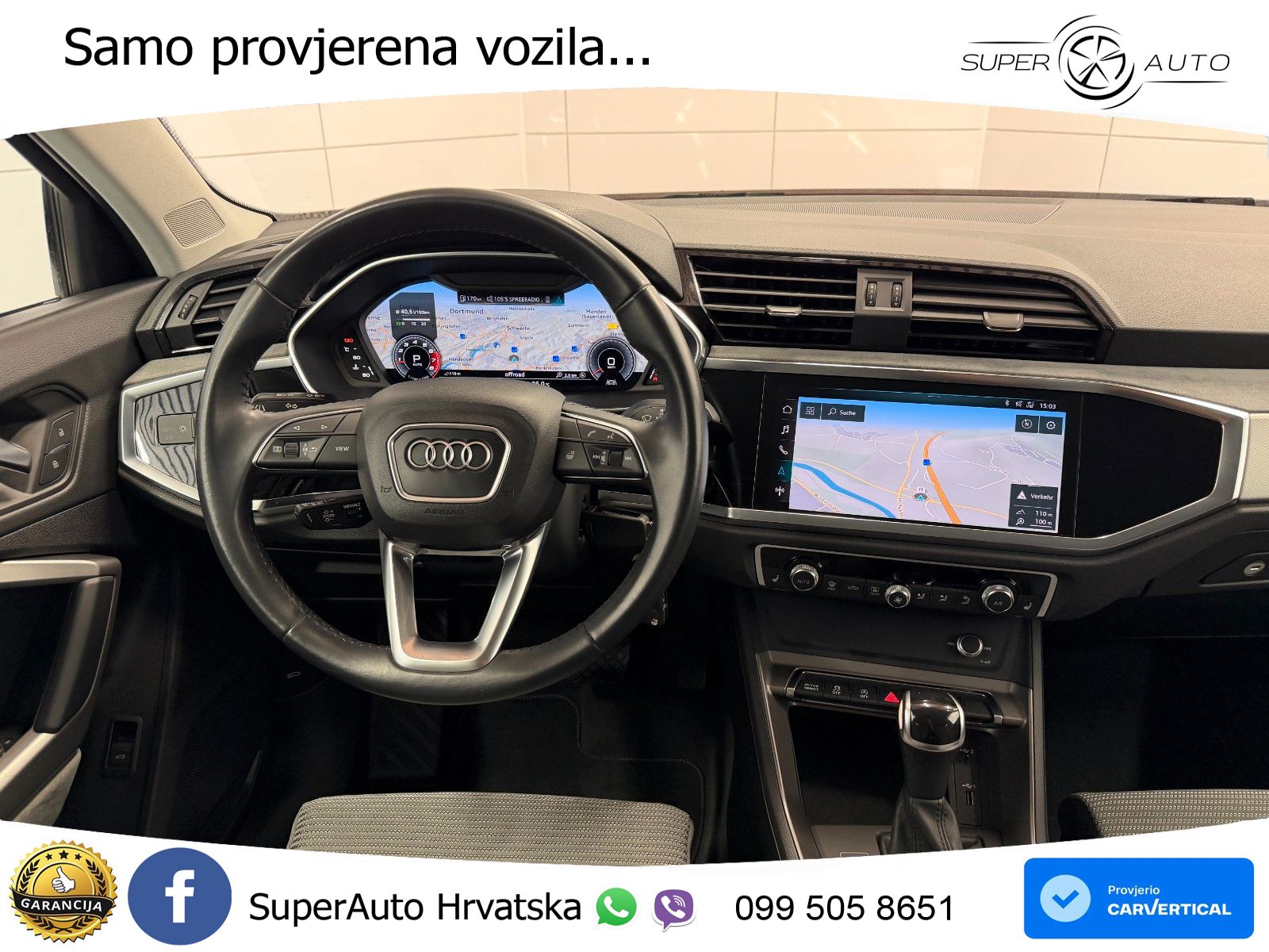 Audi Q3 35 TFSI (150 KS) S tronic LED+GR SJED+ACC
