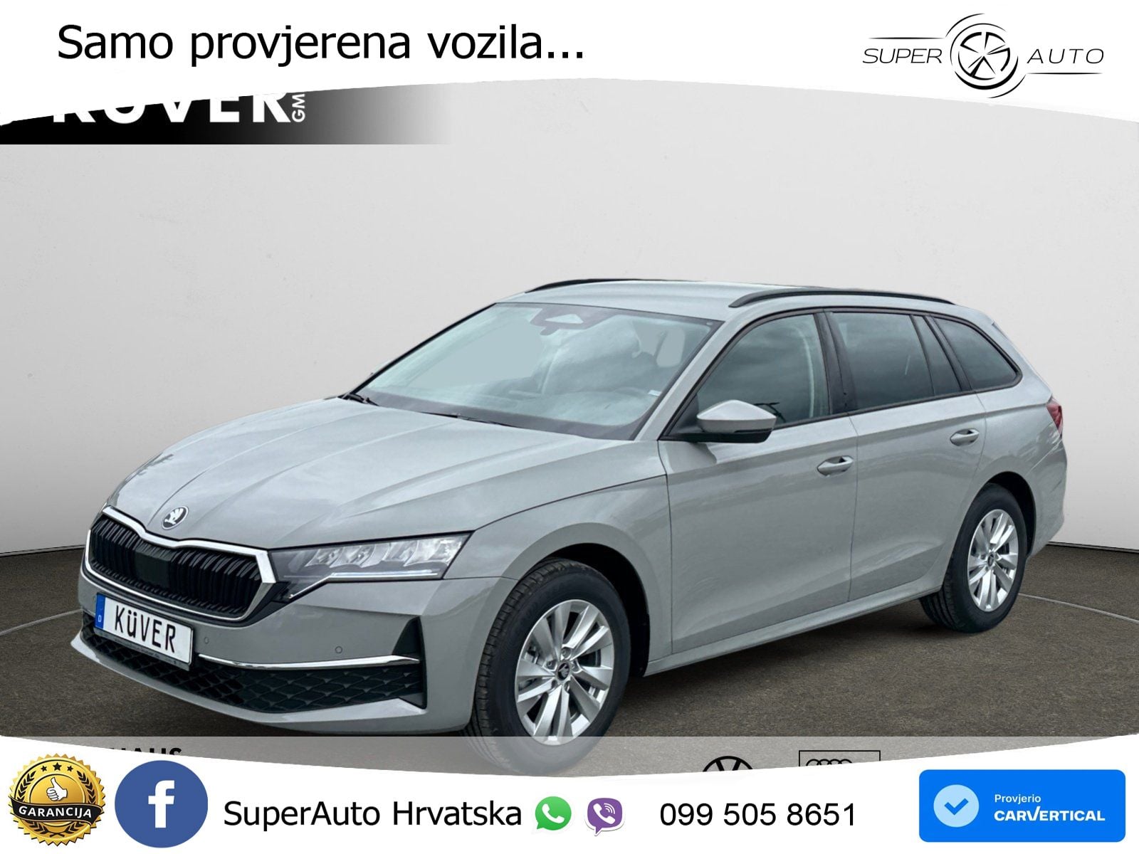 Škoda Octavia Combi 2.0 TDI (150 KS) DSG Selection LED+GR SJED+ACC
