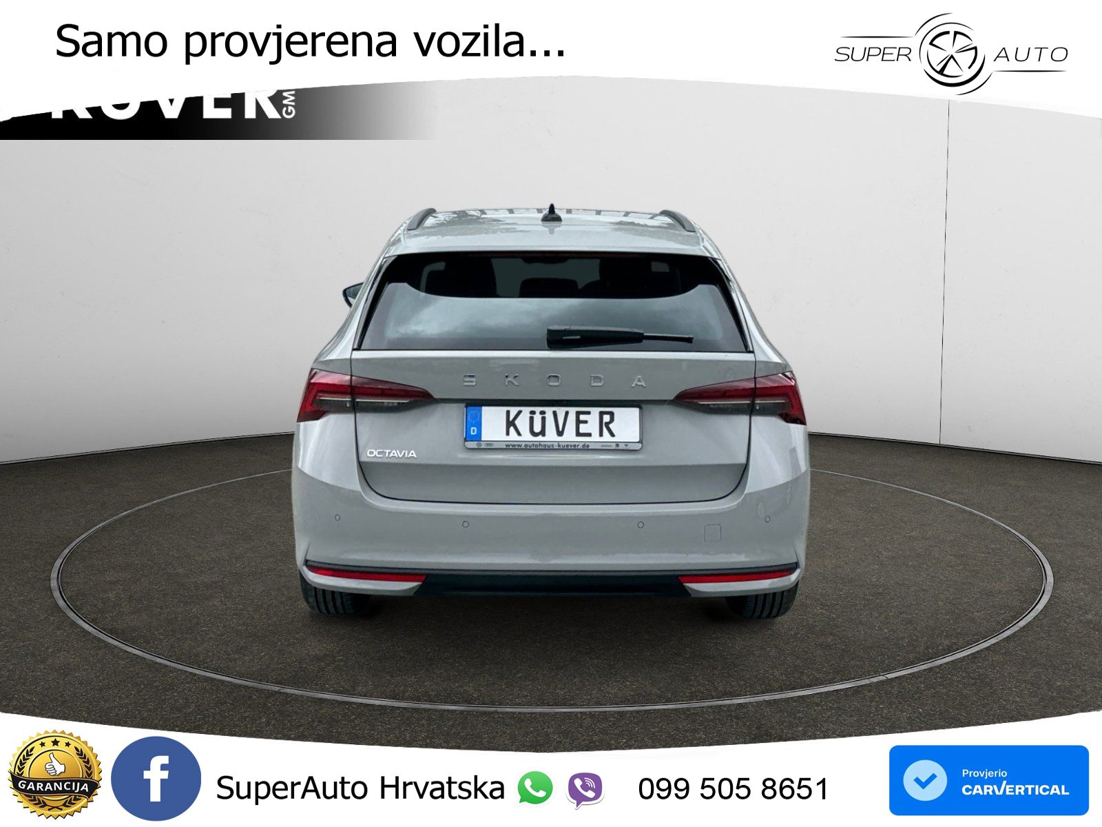 Škoda Octavia Combi 2.0 TDI (150 KS) DSG Selection LED+GR SJED+ACC