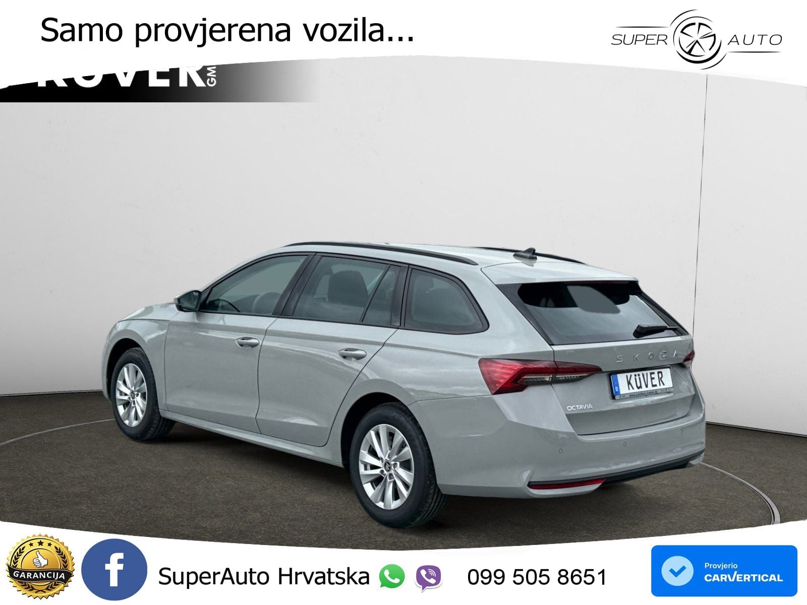 Škoda Octavia Combi 2.0 TDI (150 KS) DSG Selection LED+GR SJED+ACC