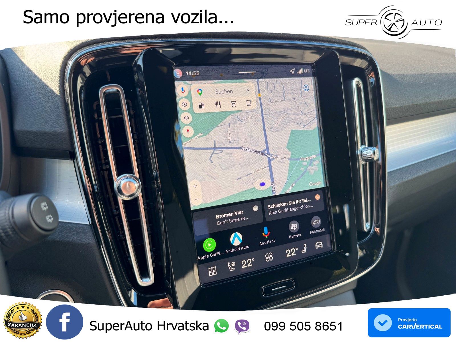 Volvo XC40 2.0 B3 163 KS Automatic LED+GR SJED+ACC