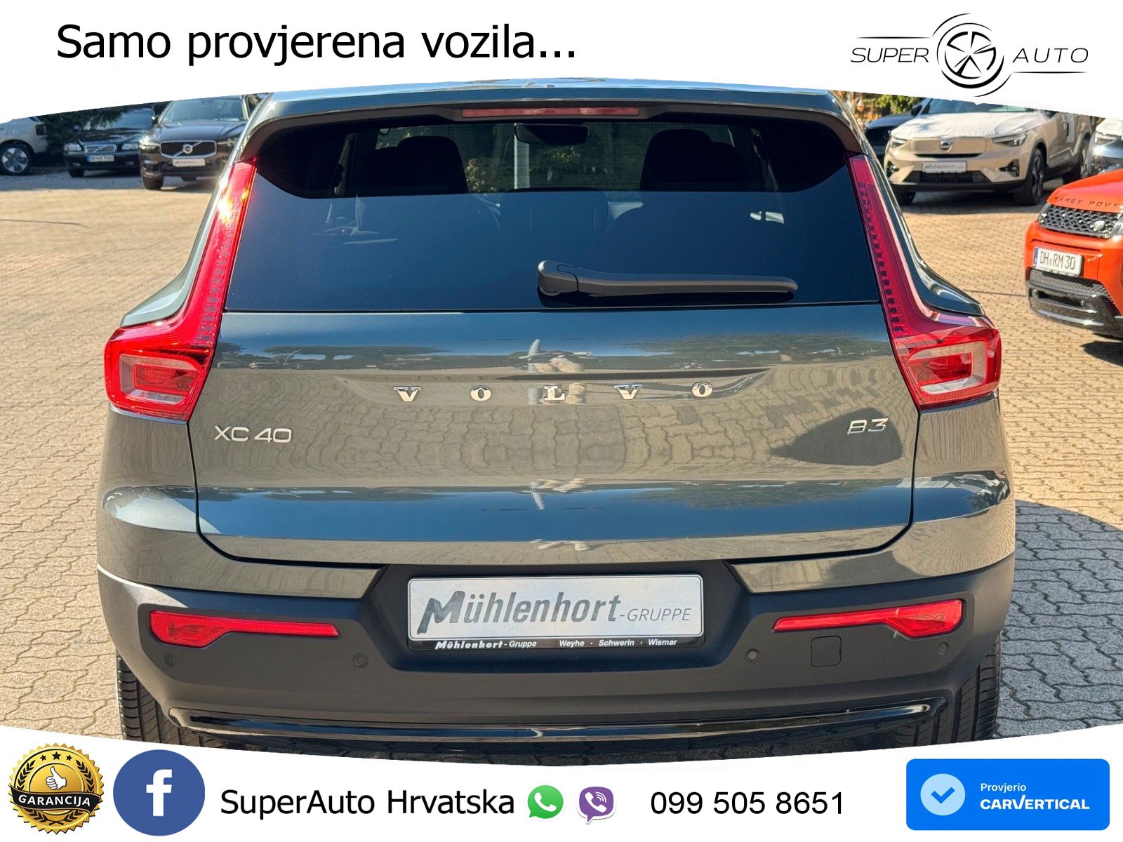 Volvo XC40 2.0 B3 163 KS Automatic LED+GR SJED+ACC