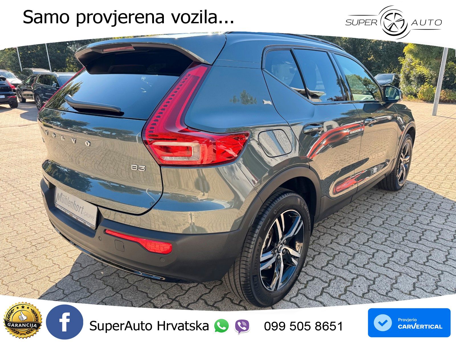 Volvo XC40 2.0 B3 163 KS Automatic LED+GR SJED+ACC