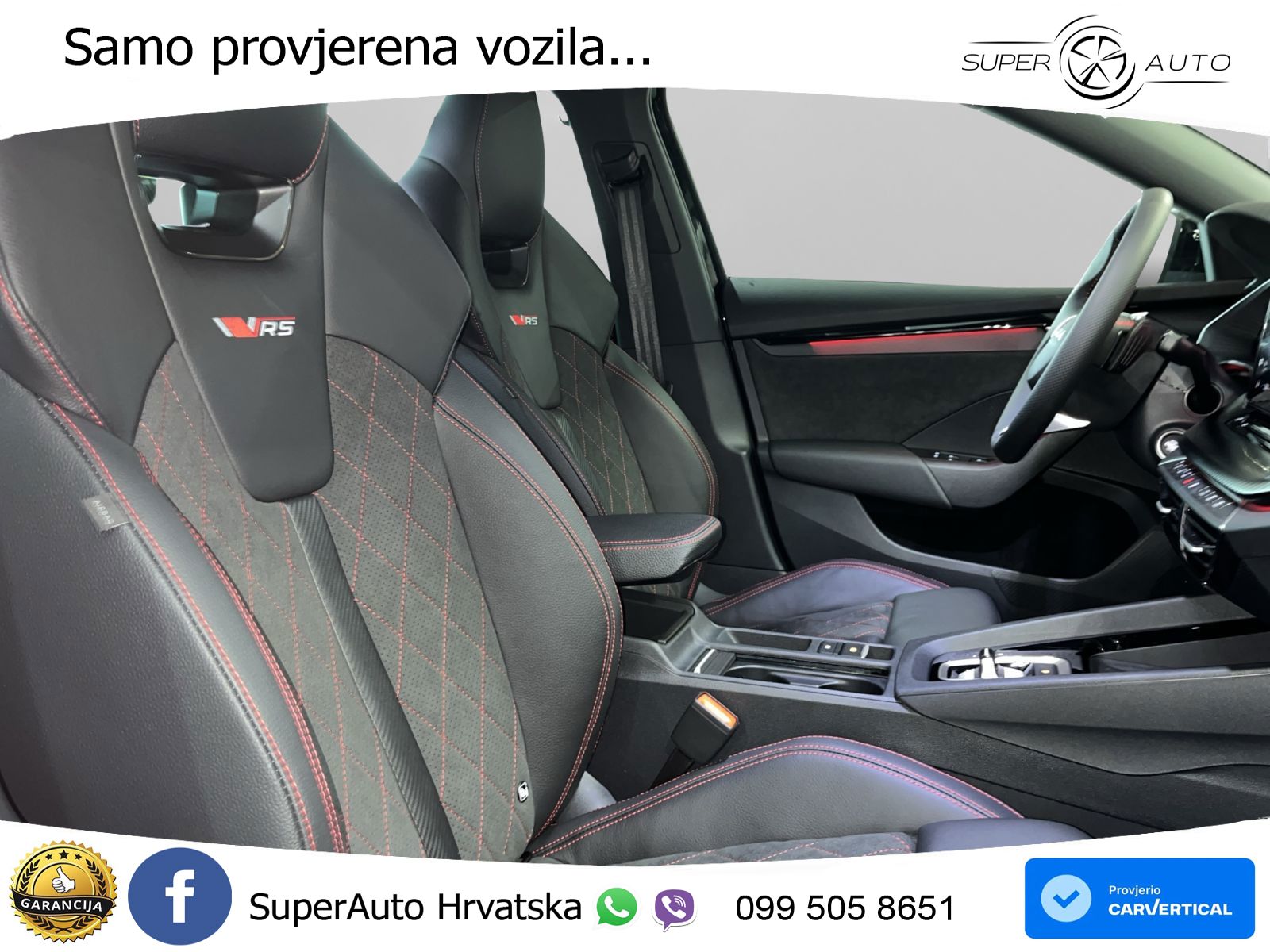 Škoda Octavia Combi RS 2.0 TSI (265 KS) DSG LED+GR SJED+ACC