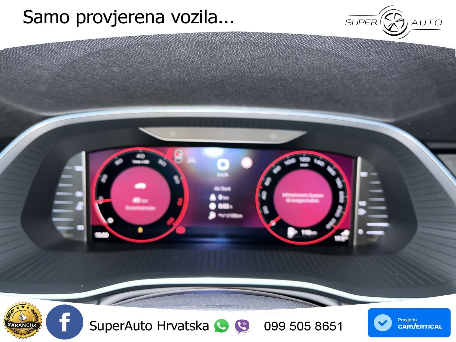 Škoda Octavia Combi RS 2.0 TSI (265 KS) DSG LED+GR SJED+ACC