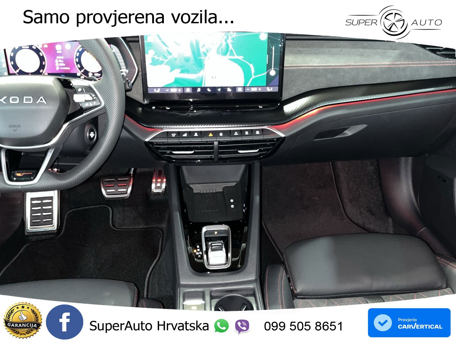 Škoda Octavia Combi RS 2.0 TSI (265 KS) DSG LED+GR SJED+ACC