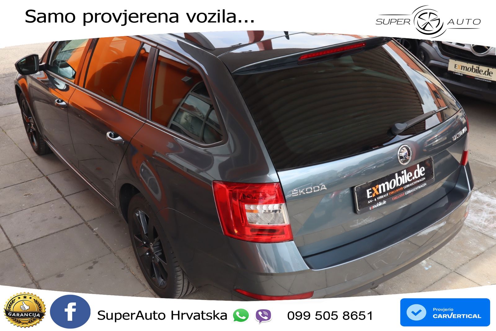 Škoda Octavia Combi 2.0 TDI (150 KS) DSG LED+GR SJED+ACC