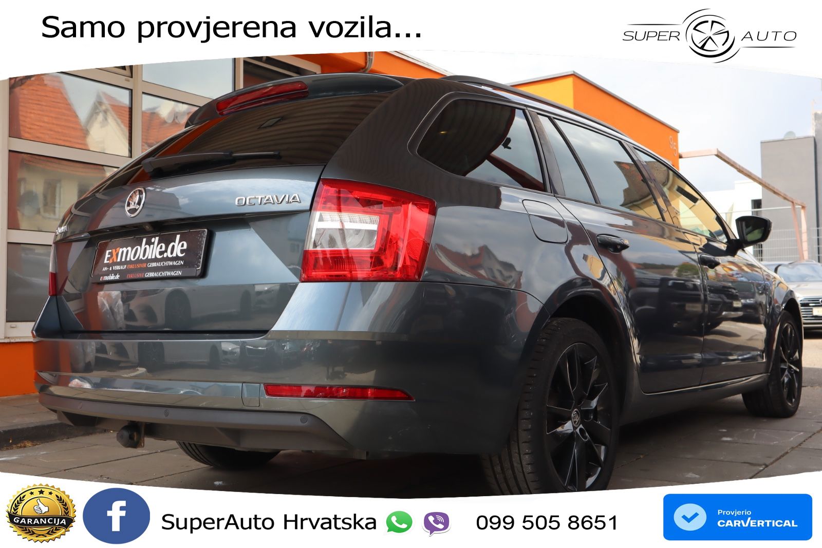 Škoda Octavia Combi 2.0 TDI (150 KS) DSG LED+GR SJED+ACC