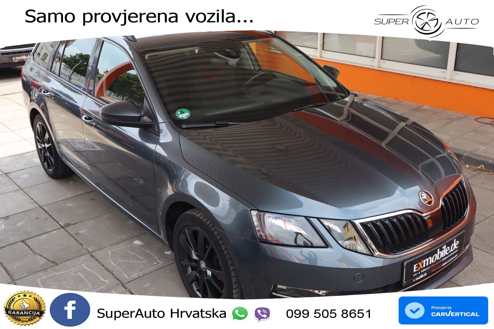 Škoda Octavia Combi 2.0 TDI (150 KS) DSG LED+GR SJED+ACC