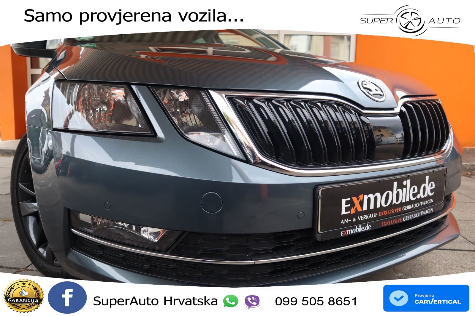 Škoda Octavia Combi 2.0 TDI (150 KS) DSG LED+GR SJED+ACC