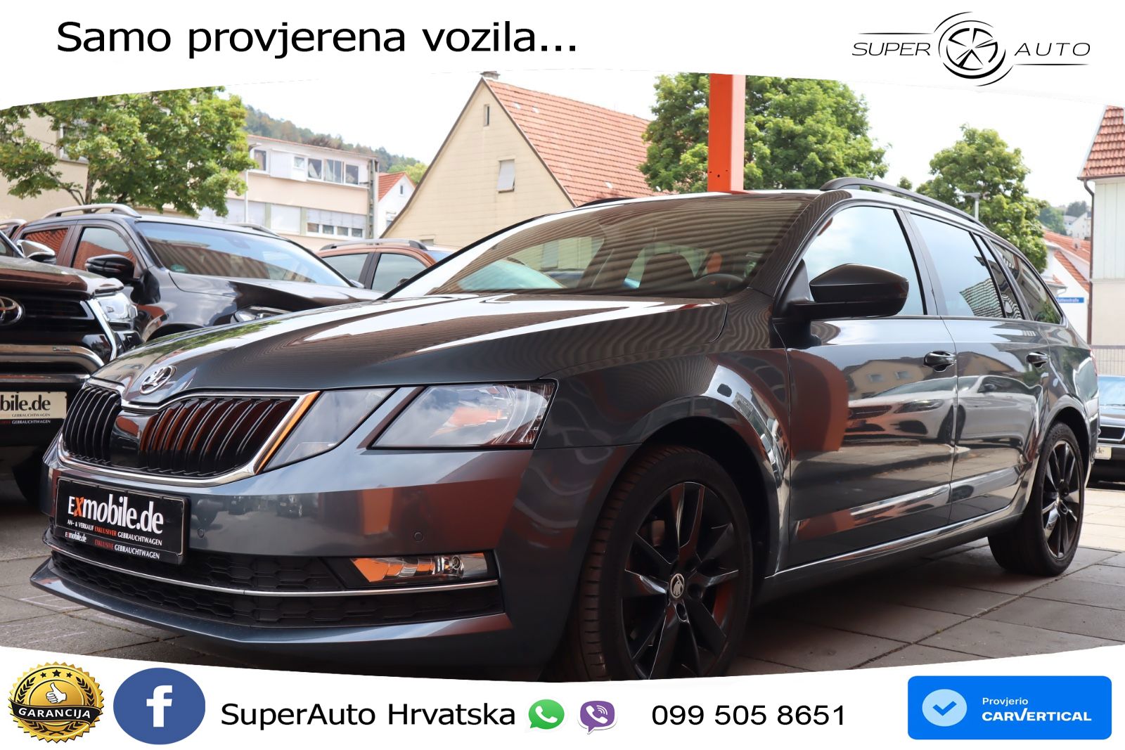 Škoda Octavia Combi 2.0 TDI (150 KS) DSG LED+GR SJED+ACC