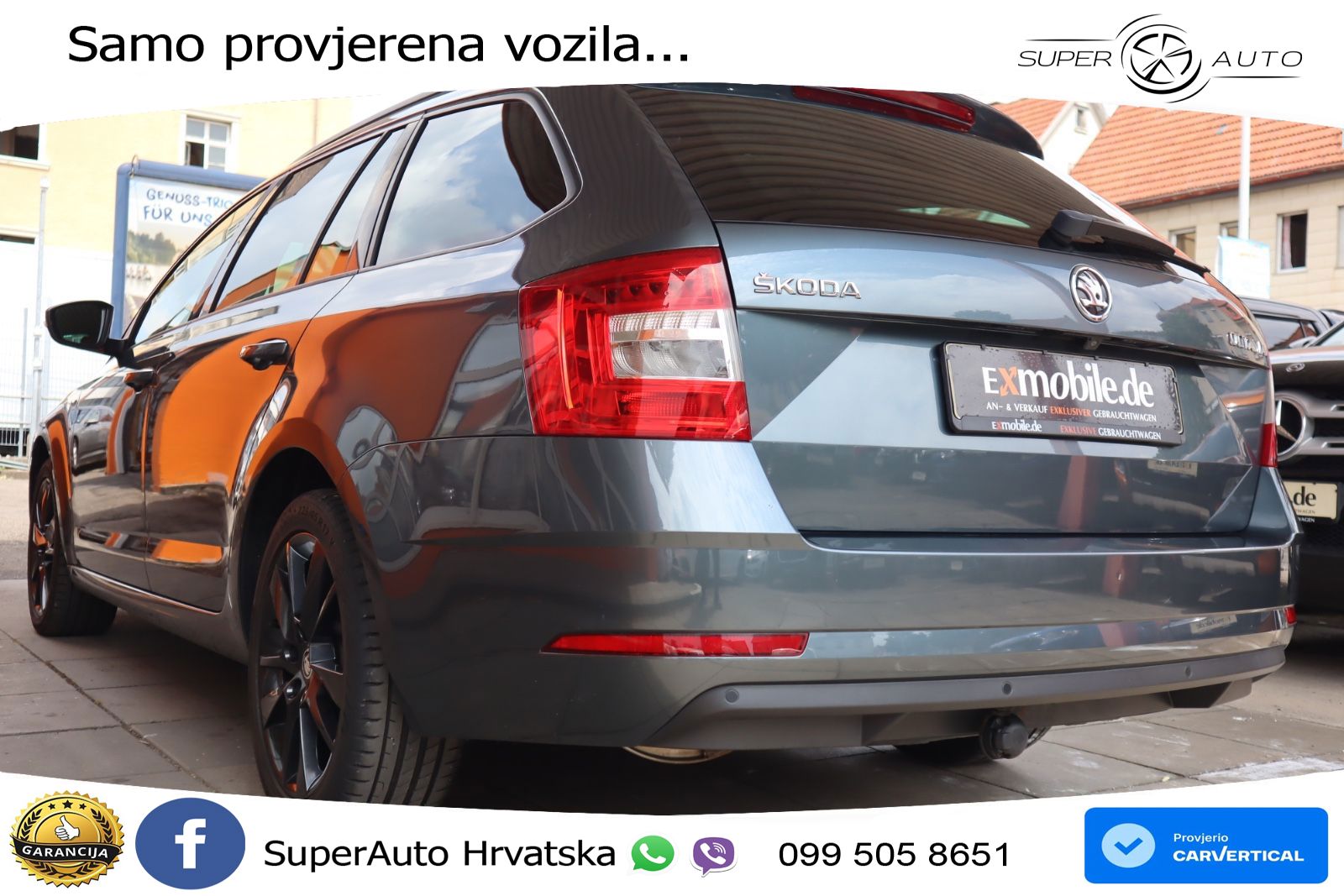 Škoda Octavia Combi 2.0 TDI (150 KS) DSG LED+GR SJED+ACC