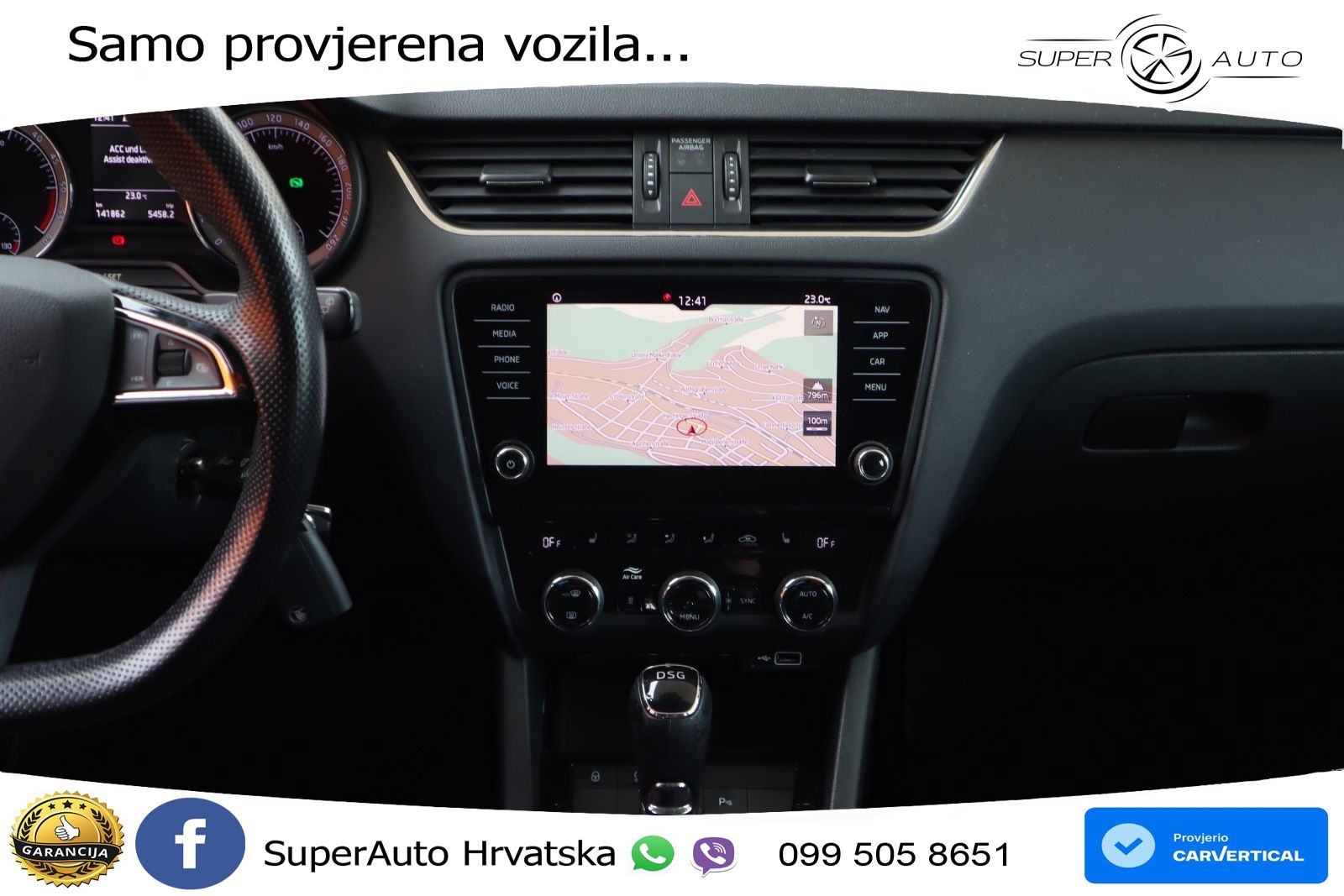 Škoda Octavia Combi 2.0 TDI (150 KS) DSG LED+GR SJED+ACC