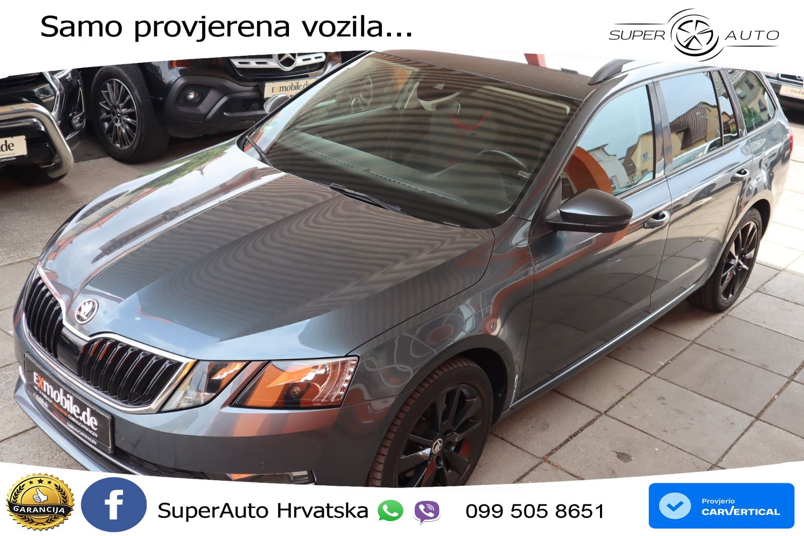 Škoda Octavia Combi 2.0 TDI (150 KS) DSG LED+GR SJED+ACC