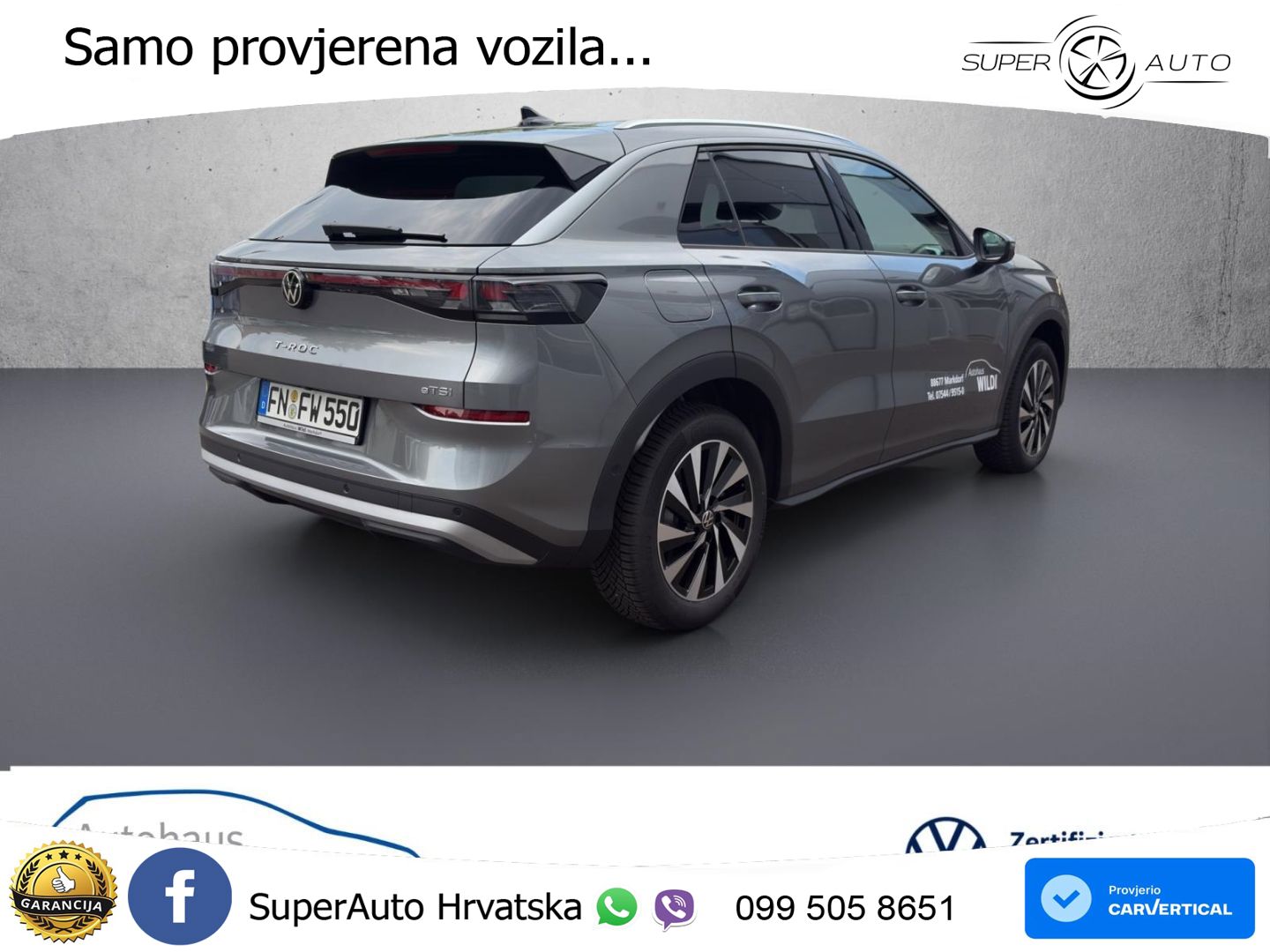 Volkswagen T-Roc II 1.5 eTSI (116 KS)  DSG LED+GR SJED+ACC