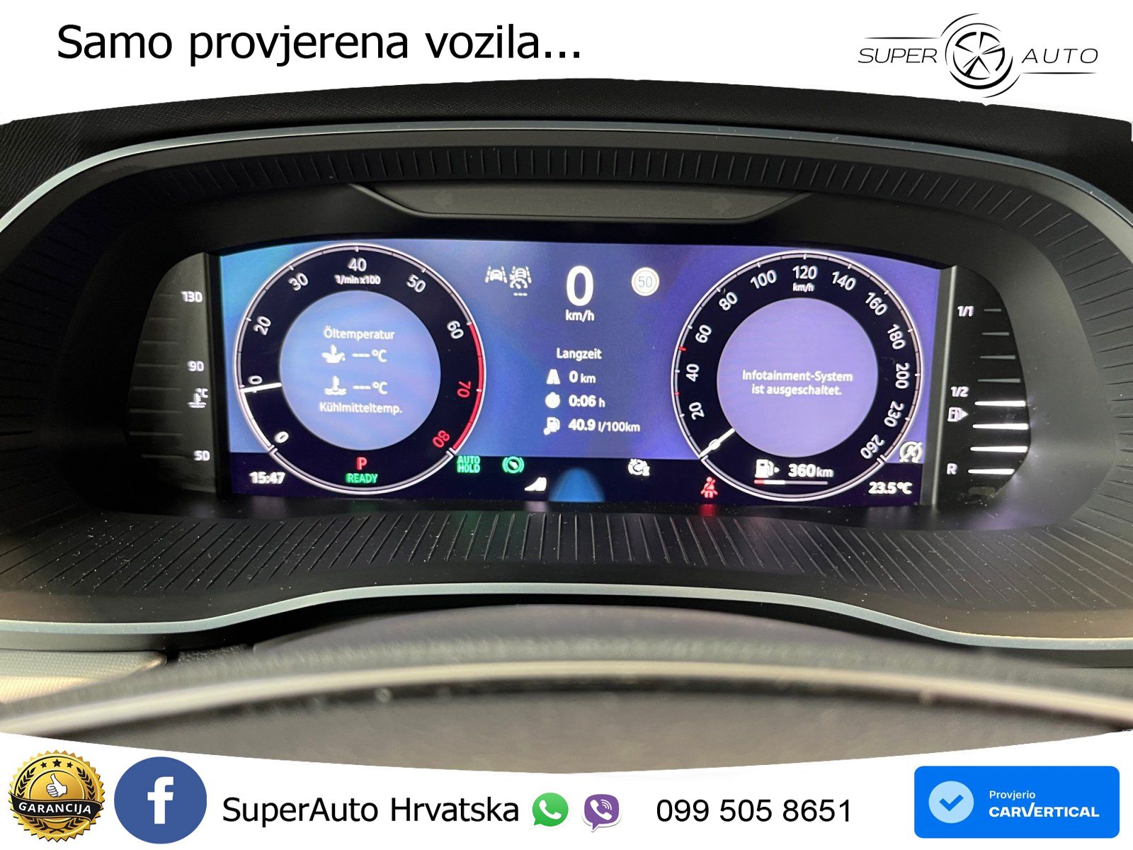 Škoda Octavia Combi 1.5 TSI (150 KS) DSG Selection LED+GR SJED+ACC
