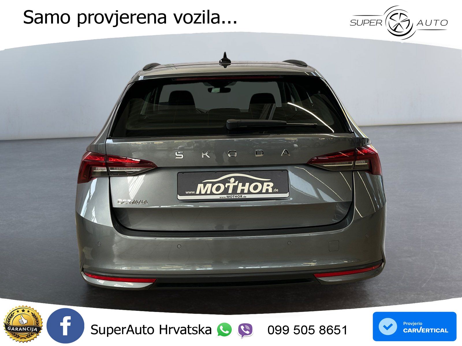 Škoda Octavia Combi 1.5 TSI (150 KS) DSG Selection LED+GR SJED+ACC