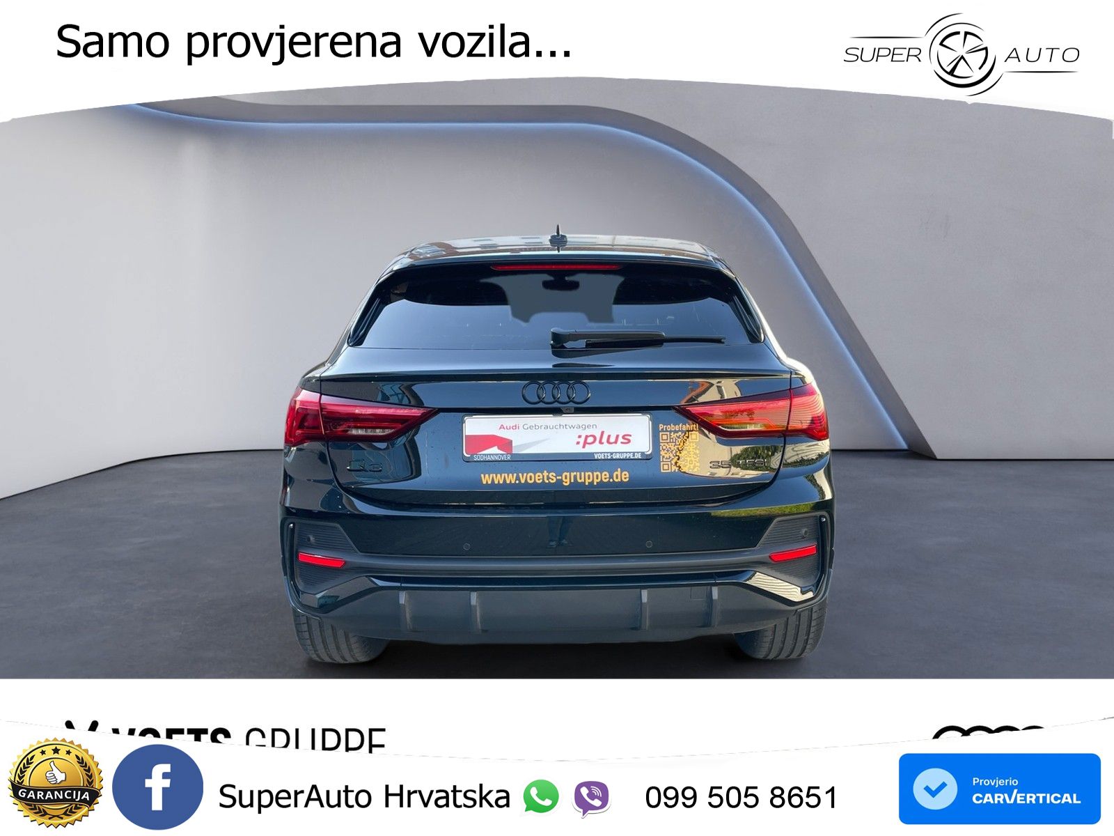 Audi Q3 II Sportback 35 TFSI (150 KS) S tronic S line MATRIX+GR SJED+KAM