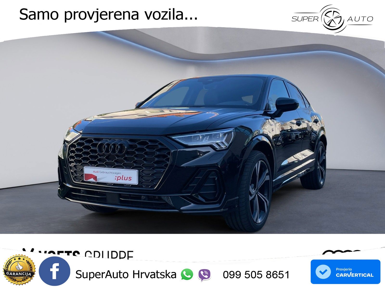 Audi Q3 II Sportback 35 TFSI (150 KS) S tronic S line MATRIX+GR SJED+KAM