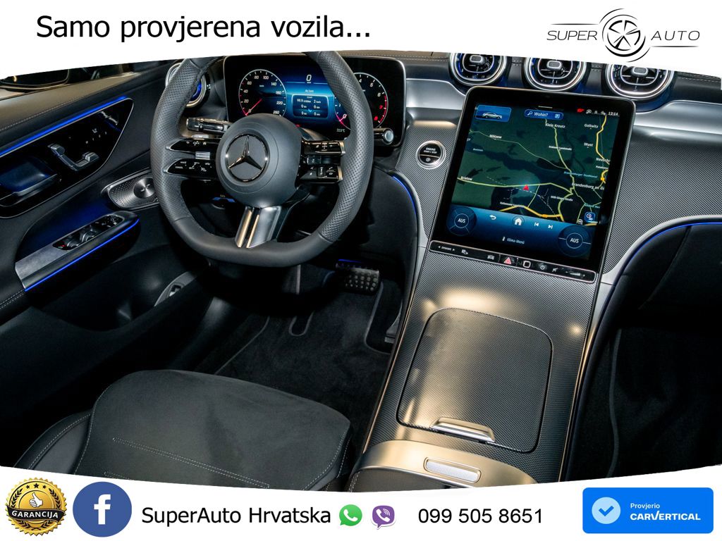 Mercedes GLC Coupe 200 (204 KS) 4MATIC 9G-TRONIC AMG ACC+GR SJED+360+PANO