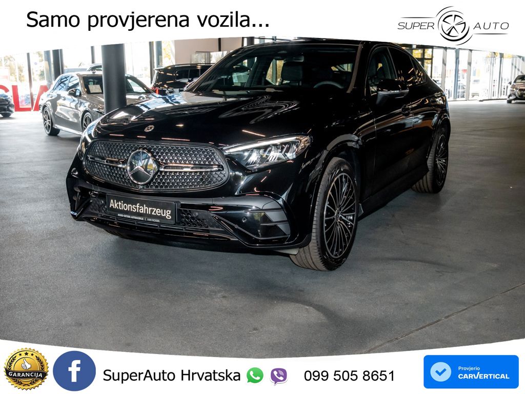 Mercedes GLC Coupe 200 (204 KS) 4MATIC 9G-TRONIC AMG ACC+GR SJED+360+PANO