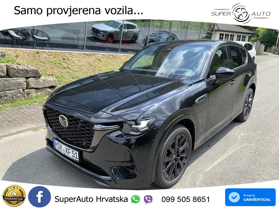 Mazda CX-60 3.3 e-Skyactiv D (254 KS) AWD Automatic MATRIX+GR SJED+KAM