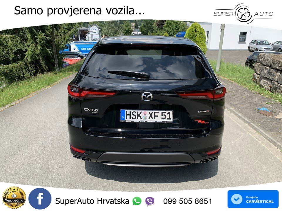 Mazda CX-60 3.3 e-Skyactiv D (254 KS) AWD Automatic MATRIX+GR SJED+KAM
