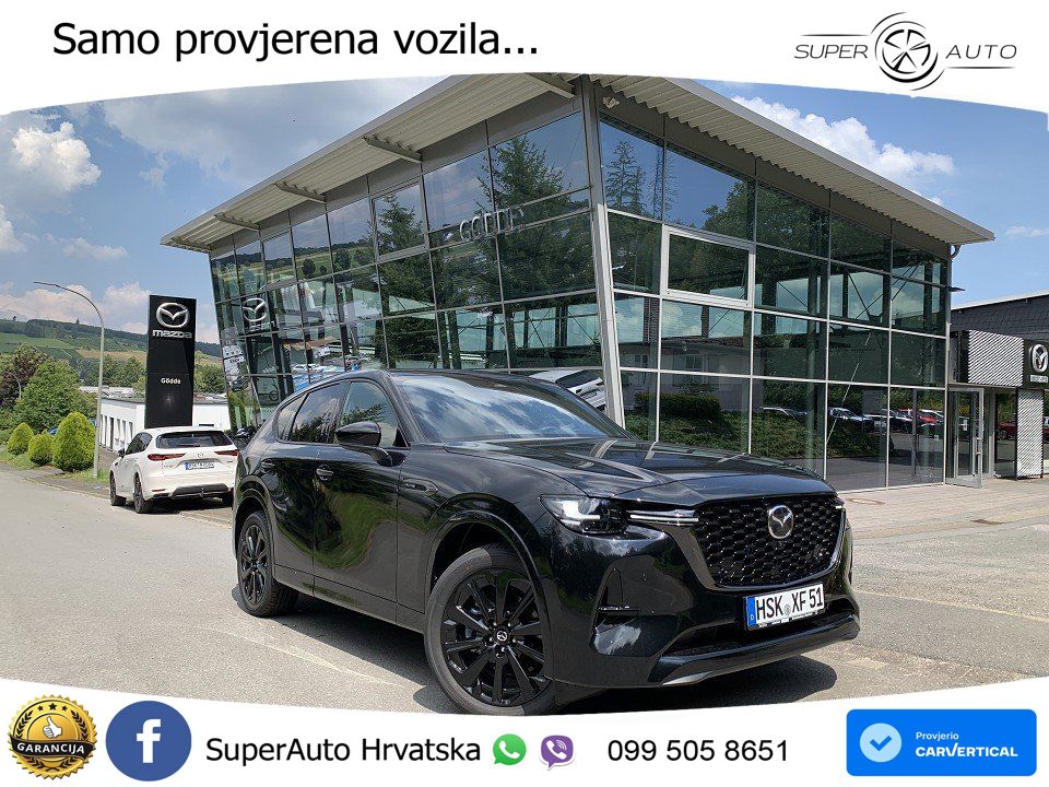 Mazda CX-60 3.3 e-Skyactiv D (254 KS) AWD Automatic MATRIX+GR SJED+KAM