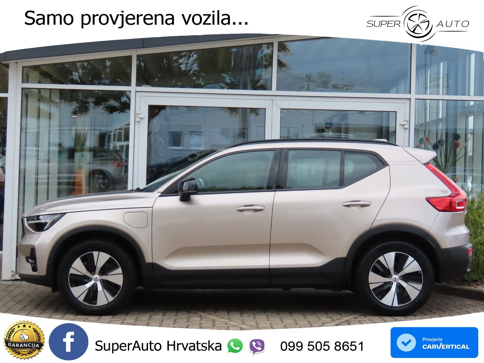 Volvo XC40 1.5 T2 129 KS Automatic ACC+GR SJED+360+PANO