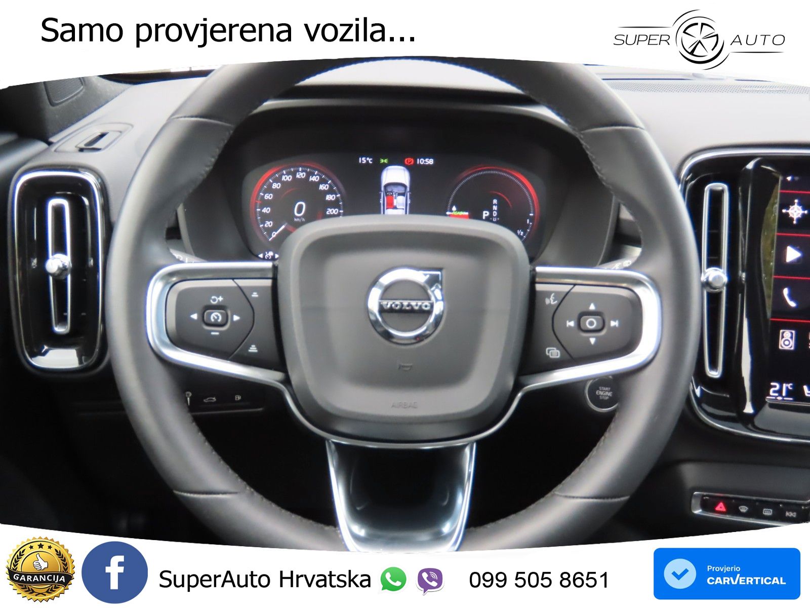 Volvo XC40 1.5 T2 129 KS Automatic ACC+GR SJED+360+PANO