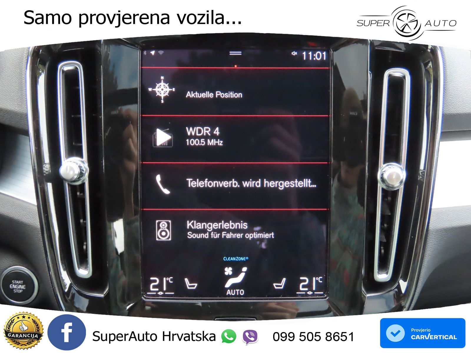 Volvo XC40 1.5 T2 129 KS Automatic ACC+GR SJED+360+PANO
