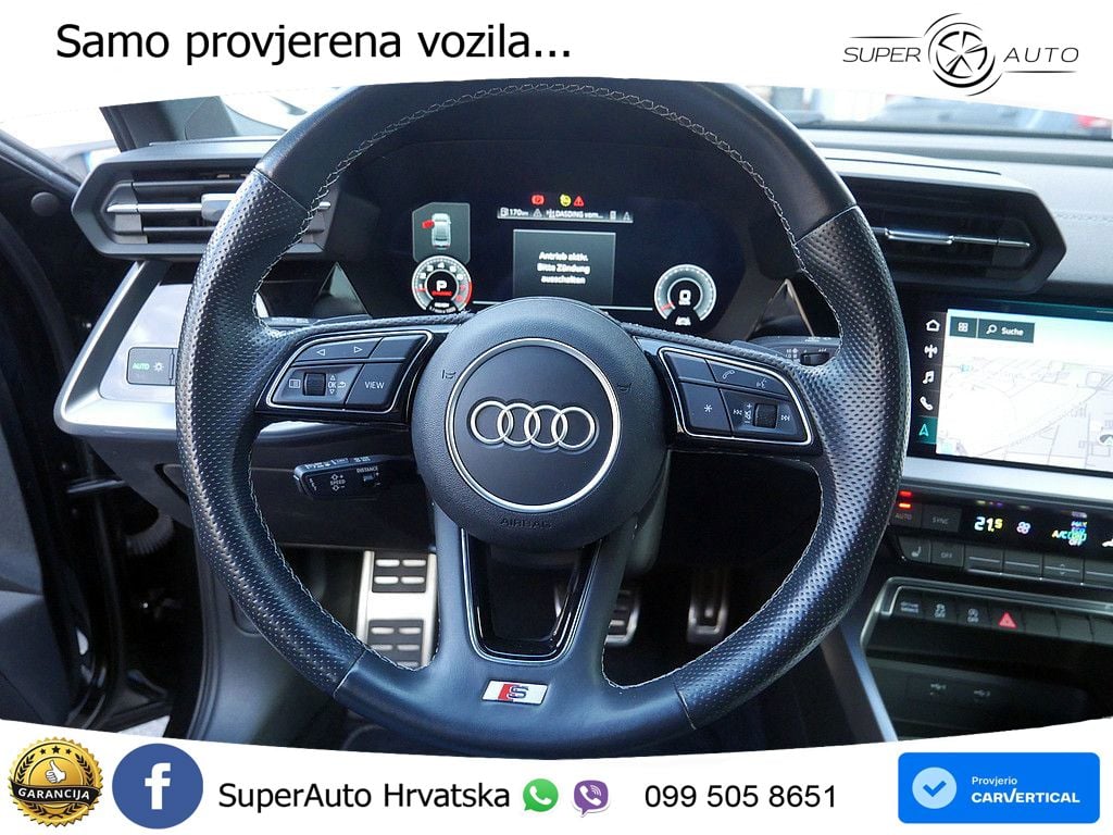 Audi A3 Limuzina 35 TFSI (150 KS) S tronic S line