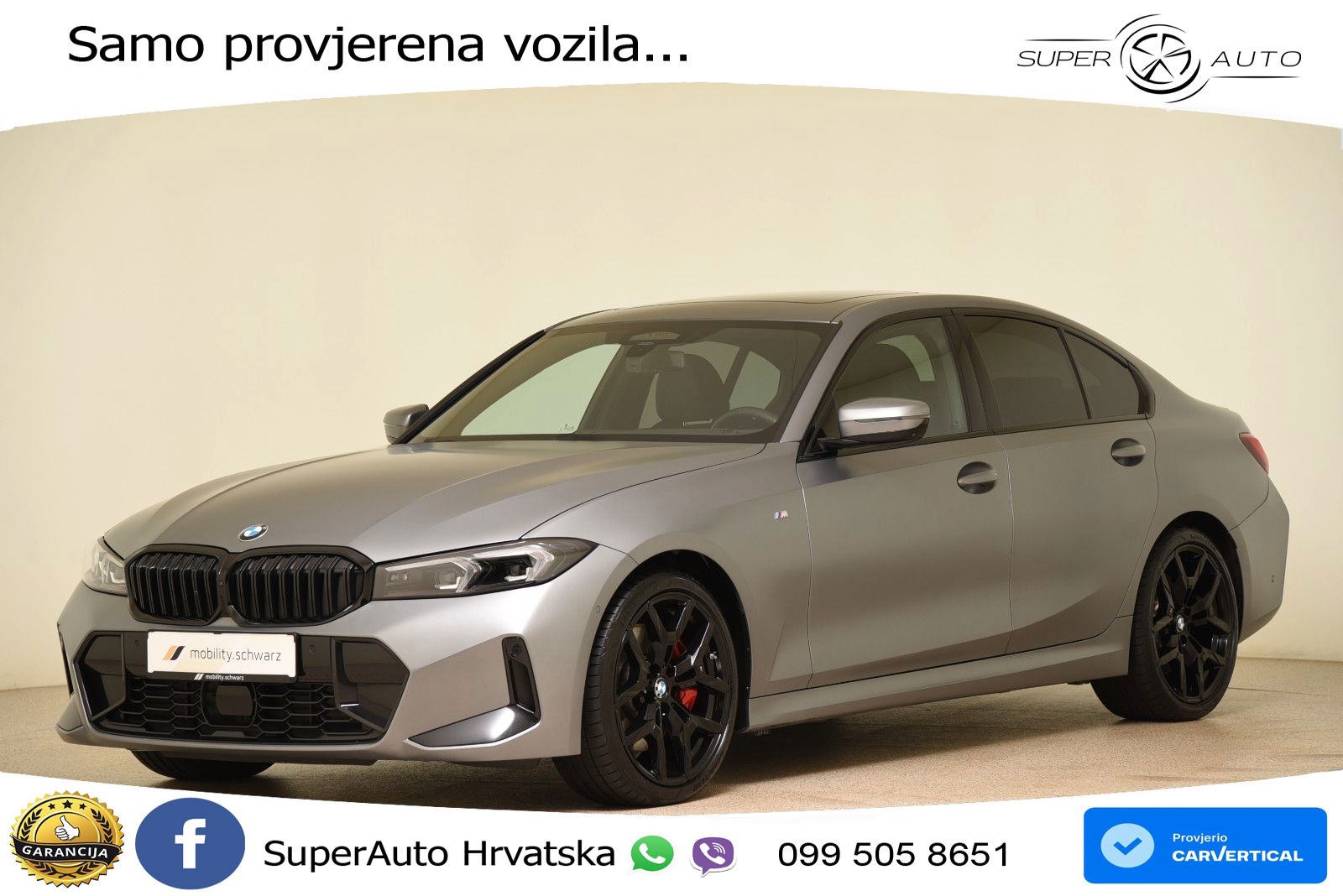 BMW 320d (190 KS) xDrive Steptronic M Sport LED+GR SJED+ACC