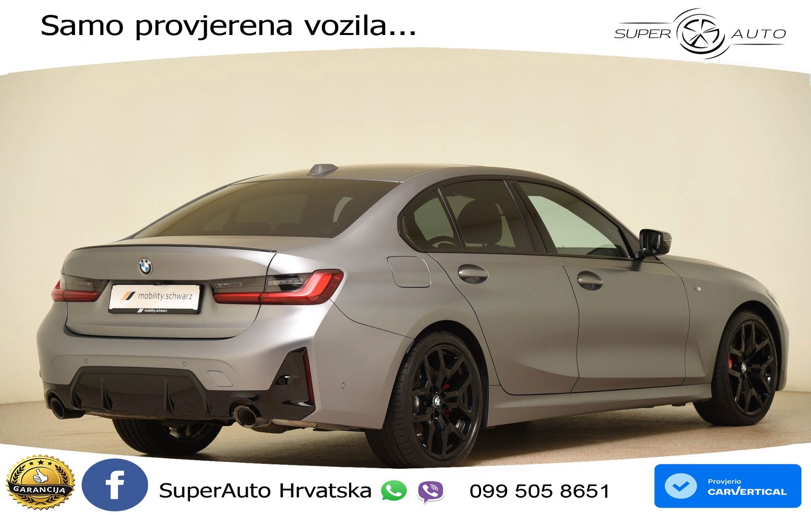 BMW 320d (190 KS) xDrive Steptronic M Sport LED+GR SJED+ACC