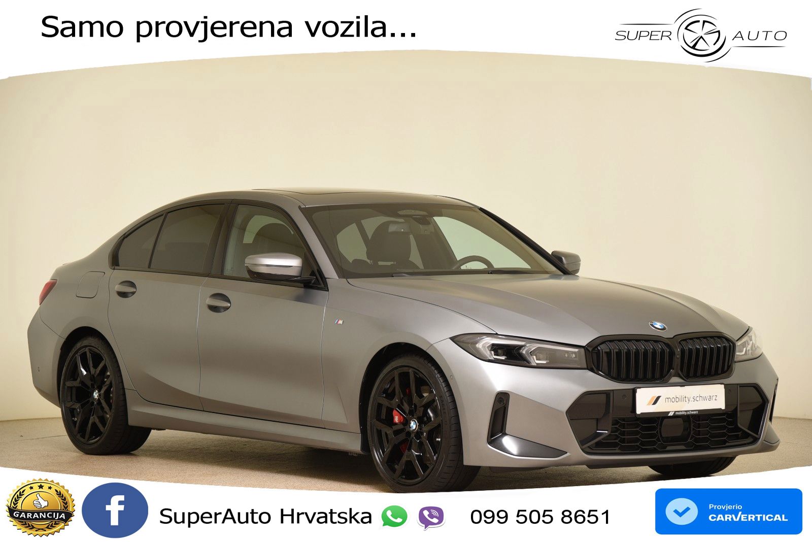 BMW 320d (190 KS) xDrive Steptronic M Sport LED+GR SJED+ACC