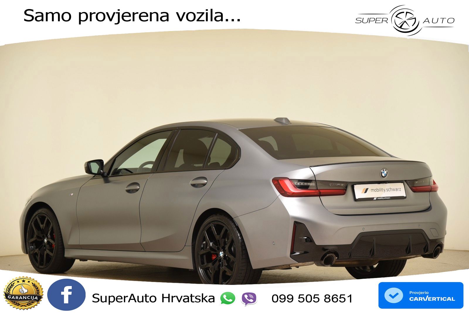 BMW 320d (190 KS) xDrive Steptronic M Sport LED+GR SJED+ACC