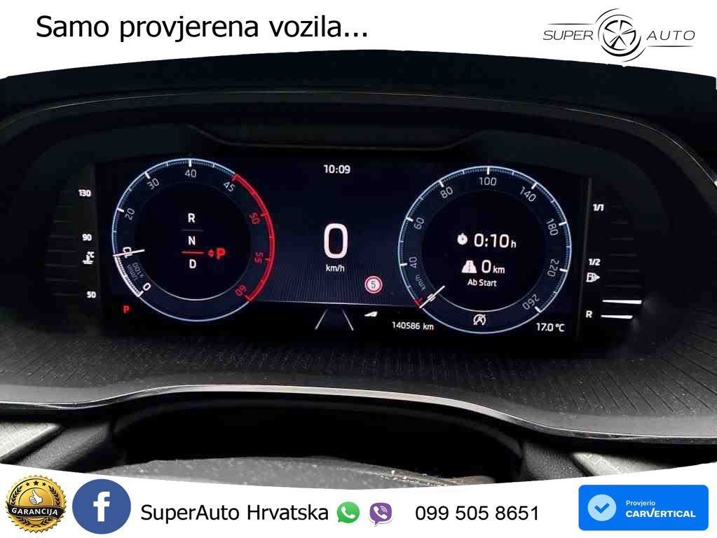 Škoda Octavia Combi 2.0 TDI (150 KS) DSG LED+GR SJED+ACC