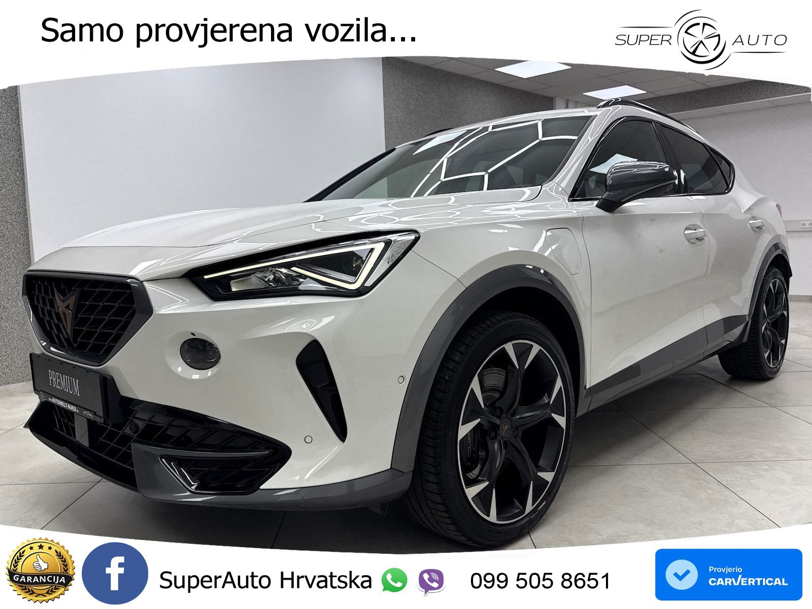 Cupra Formentor 1.4 TSI (245 KS) e-Hybrid DSG VZ LED+GR SJED+ACC