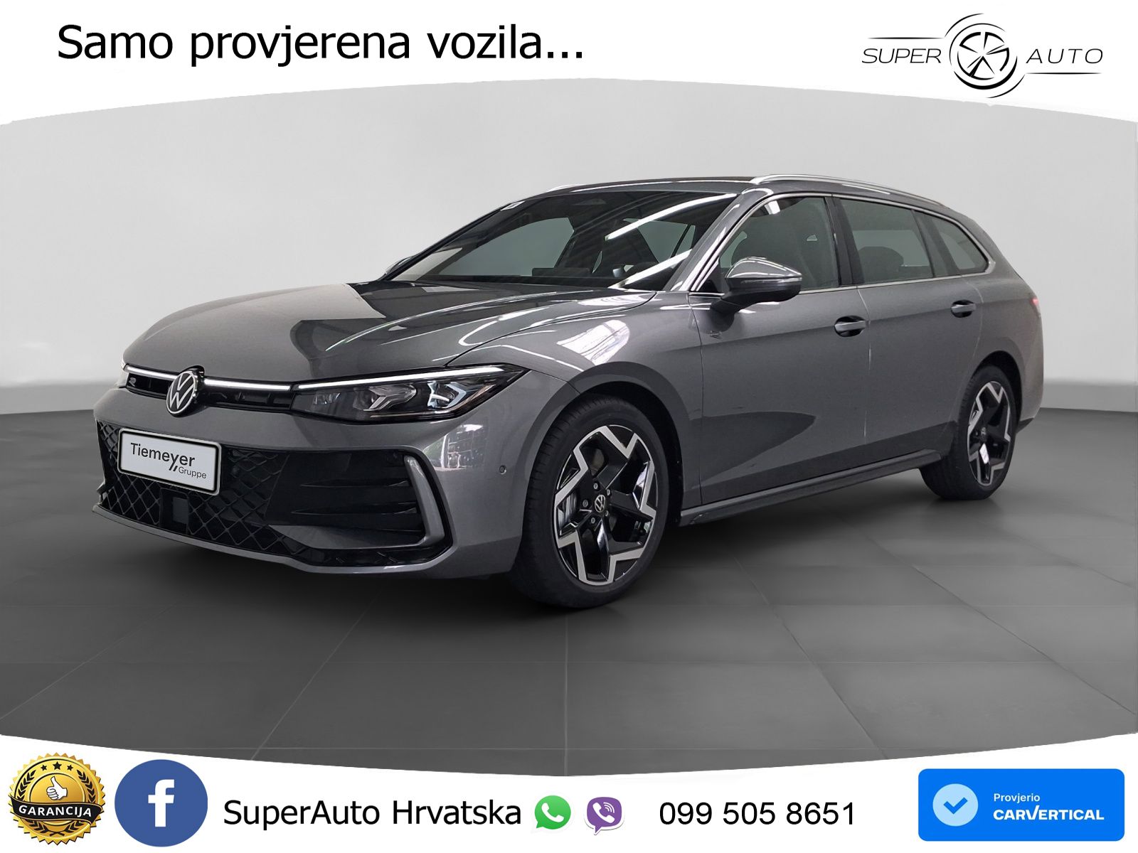 Volkswagen Passat Variant 2.0 TDI (193 KS) 4MOTION DSG R-Line LED+GR SJED+ACC