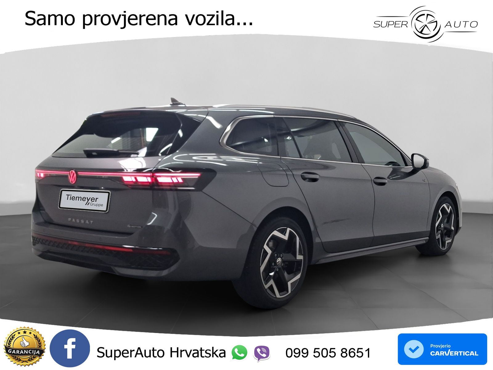 Volkswagen Passat Variant 2.0 TDI (193 KS) 4MOTION DSG R-Line LED+GR SJED+ACC