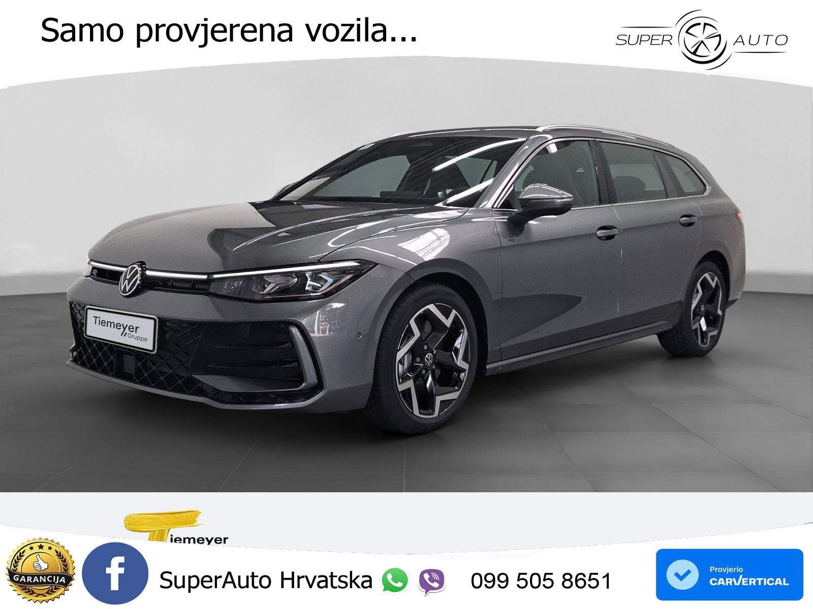 Volkswagen Passat Variant 2.0 TDI (193 KS) 4MOTION DSG R-Line LED+GR SJED+ACC